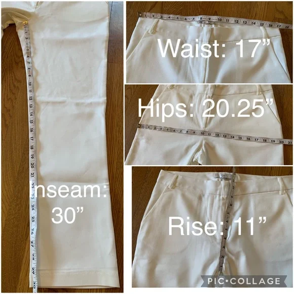 Ovi off white pants size L - Picture 7 of 8